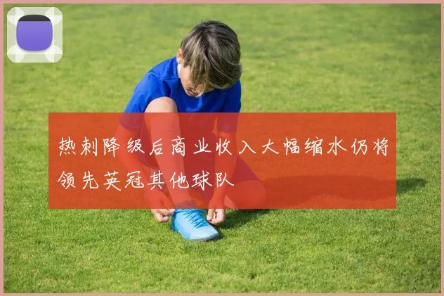热刺降级后商业收入大幅缩水仍将领先英冠其他球队