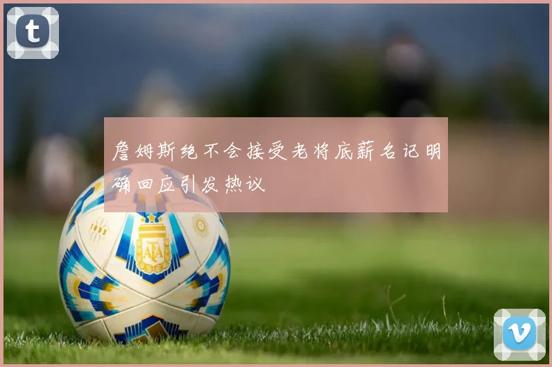 詹姆斯绝不会接受老将底薪名记明确回应引发热议